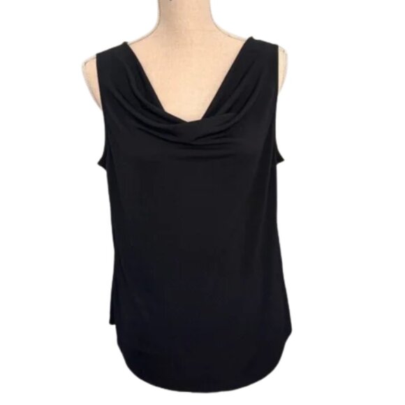 Banana Republic Sleeveless Top Blouse Black Size Medium - Picture 3 of 7